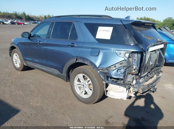 1FMSK8DH2LGA08576 2020 FORD EXPLORER Blue Tył lewy