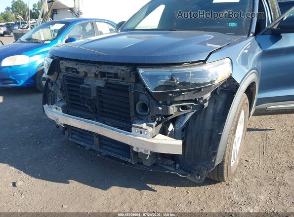 1FMSK8DH2LGA08576 2020 FORD EXPLORER Blue Widok z przodu