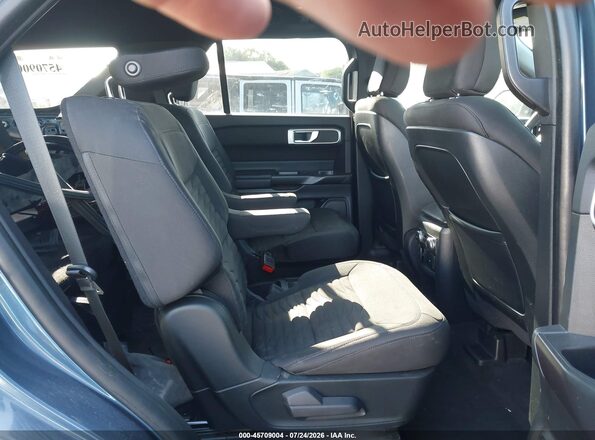 1FMSK8DH2LGA08576 2020 FORD EXPLORER Blue Widok naklejki z numerem VIN