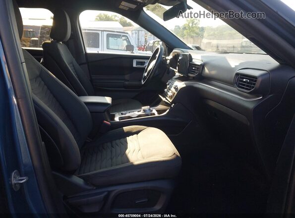 1FMSK8DH2LGA08576 2020 FORD EXPLORER Blue Widok wnętrza z przodu
