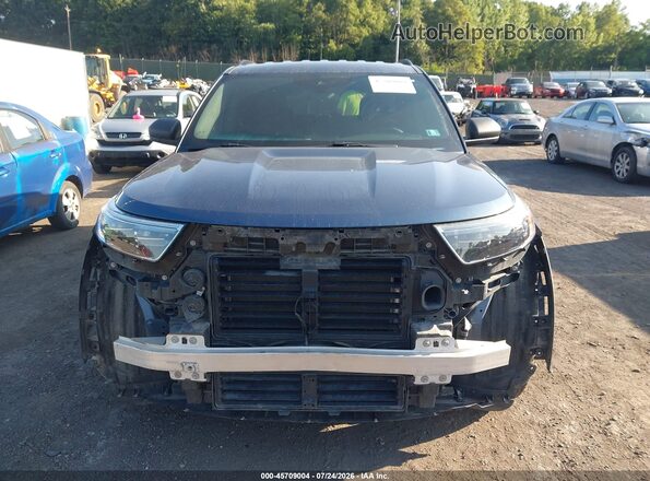 1FMSK8DH2LGA08576 2020 FORD EXPLORER Blue Widok zestawu wskaźników
