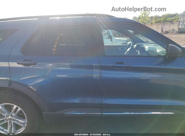 1FMSK8DH2LGA08576 2020 FORD EXPLORER Blue Widok wnętrza z tyłu