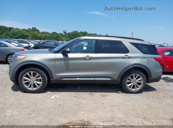 1FMSK8DH2LGA11770 2020 FORD EXPLORER Beige 360 interior view