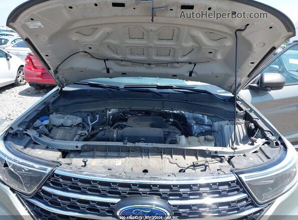 1FMSK8DH2LGA11770 2020 FORD EXPLORER Beige Rear view
