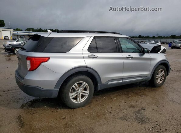 1FMSK8DH2LGA22090 2020 FORD EXPLORER Серебряный Задняя правая четверть