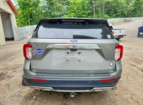1FMSK8DH2LGA46003 2020 FORD EXPLORER Серый Вид сзади