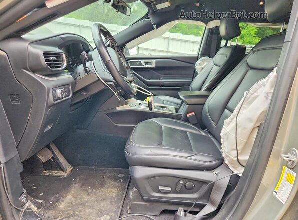 1FMSK8DH2LGA46003 2020 FORD EXPLORER Серый Вид салона спереди
