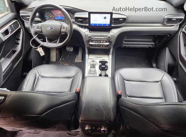 1FMSK8DH2LGA46003 2020 FORD EXPLORER Серый Вид панели приборов