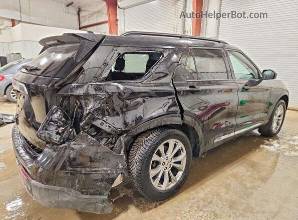 1FMSK8DH2LGC76558 2020 FORD EXPLORER Черный Задняя правая четверть