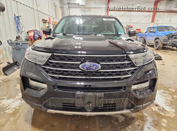 1FMSK8DH2LGC76558 2020 FORD EXPLORER Черный Вид спереди