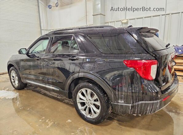 1FMSK8DH2LGC76558 2020 FORD EXPLORER Черный Задняя левая четверть