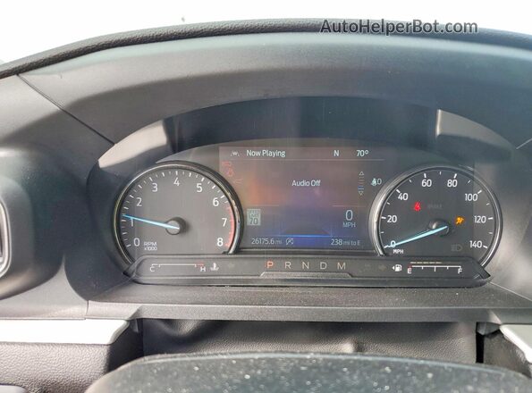 1FMSK8DH2LGC78522 2020 FORD EXPLORER Black Widok zestawu wskaźników