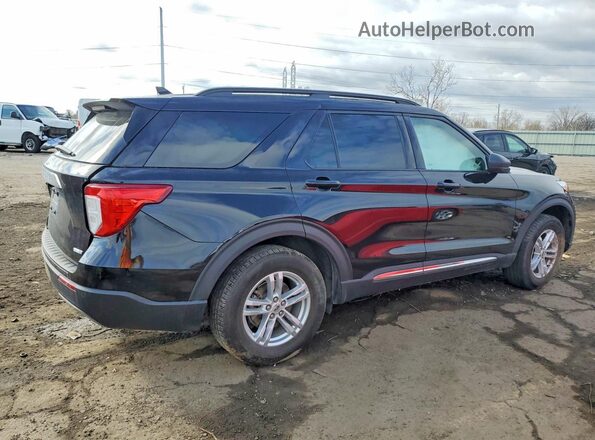 1FMSK8DH2LGC78522 2020 FORD EXPLORER Black Tył prawy