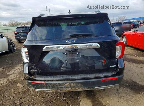 1FMSK8DH2LGC78522 2020 FORD EXPLORER Black Widok z tyłu