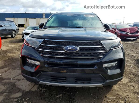 1FMSK8DH2LGC78522 2020 FORD EXPLORER Black Widok z przodu