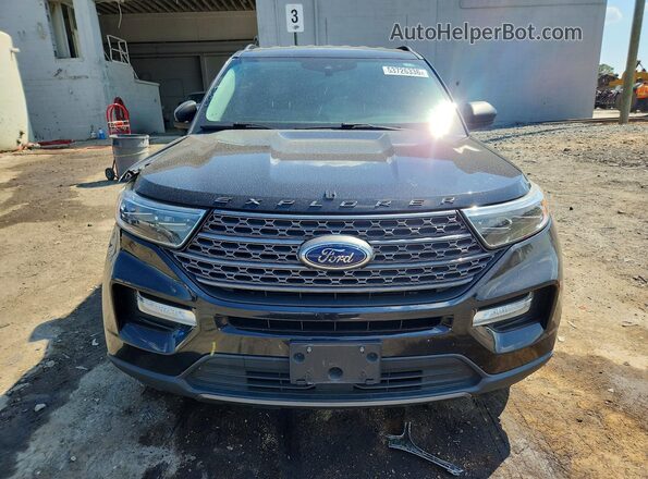 1FMSK8DH2MGA20390 2021 FORD EXPLORER Black Դիմացի տեսք