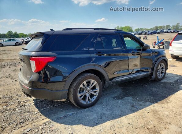 1FMSK8DH2MGA20390 2021 FORD EXPLORER Black Հետևի աջ