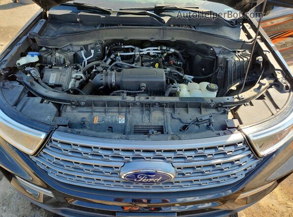 1FMSK8DH2MGA20390 2021 FORD EXPLORER Black Շարժիչի բաժամունքի տեսք