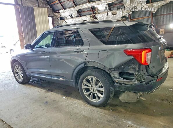 1FMSK8DH2MGA48142 2021 FORD EXPLORER Gray Հետևի ձախ