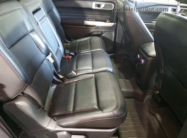 1FMSK8DH2MGA48142 2021 FORD EXPLORER Gray Սալոնի հետևի տեսք