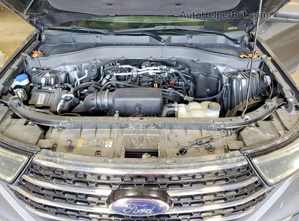 1FMSK8DH2MGA48142 2021 FORD EXPLORER Gray Շարժիչի բաժամունքի տեսք