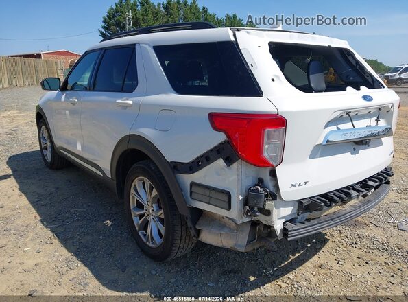 1FMSK8DH2MGA49209 2021 FORD EXPLORER White Tył lewy