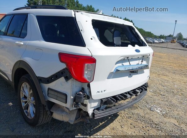 1FMSK8DH2MGA49209 2021 FORD EXPLORER White Widok z przodu