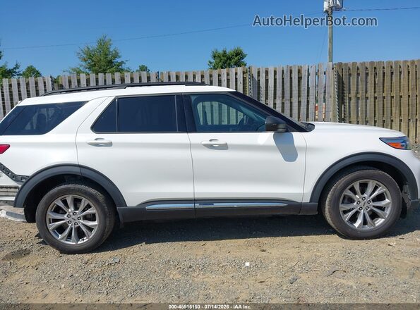 1FMSK8DH2MGA49209 2021 FORD EXPLORER White Widok wnętrza 360 stopni