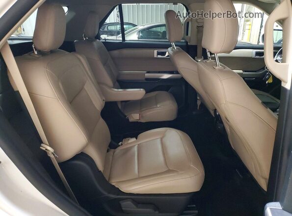 1FMSK8DH2MGA67063 2021 FORD EXPLORER White Вид задньої частини салону