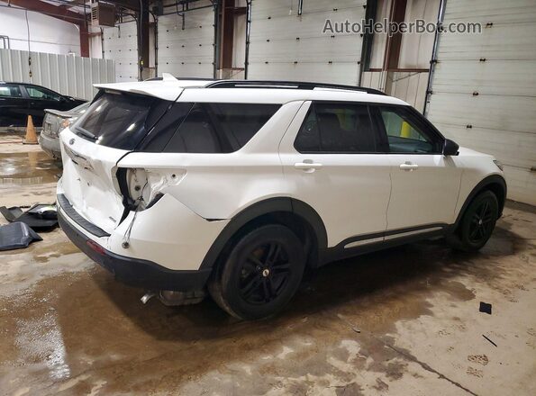 1FMSK8DH2MGA67063 2021 FORD EXPLORER White Задня права чверть