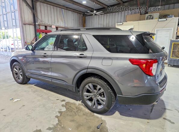 1FMSK8DH2MGB98526 2021 FORD EXPLORER Gray Задня ліва чверть