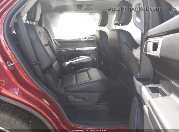 1FMSK8DH2MGC35574 2021 FORD EXPLORER Красный Вид наклейки с VIN-кодом