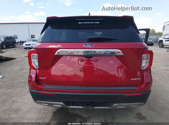 1FMSK8DH2MGC35574 2021 FORD EXPLORER Красный 