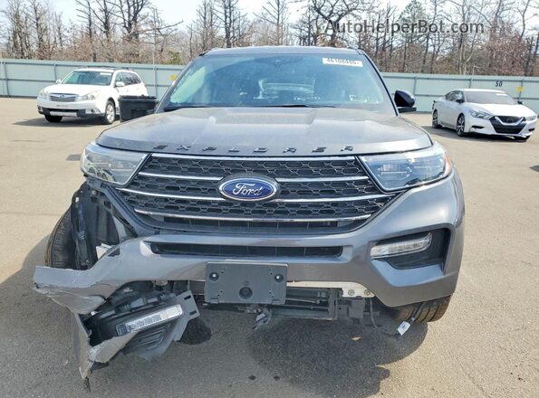 1FMSK8DH2NGB97698 2022 FORD EXPLORER Gray Դիմացի տեսք