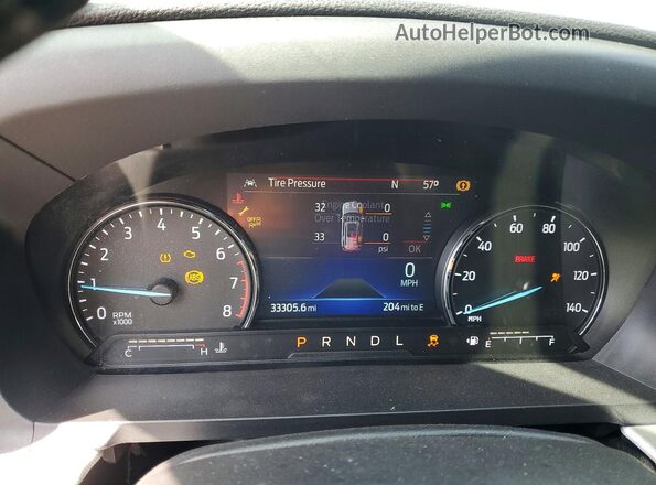 1FMSK8DH2NGB97698 2022 FORD EXPLORER Gray Սարքավորումների վահանակի տեսք