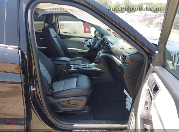 1FMSK8DH2PGA67536 2023 FORD EXPLORER Black Front interior view
