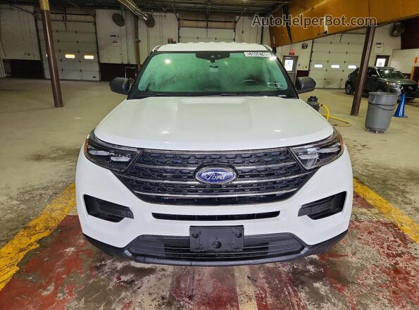 1FMSK8DH2PGB44373 2023 FORD EXPLORER White Դիմացի տեսք