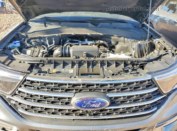 1FMSK8DH2RGA42011 2024 FORD EXPLORER Gray Vista interior trasera