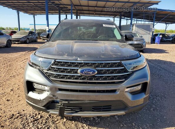1FMSK8DH2RGA42011 2024 FORD EXPLORER Gray Vista frontal