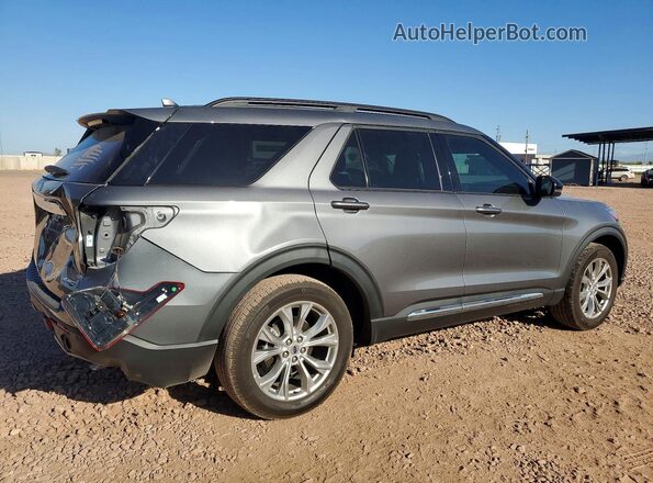 1FMSK8DH2RGA42011 2024 FORD EXPLORER Gray Trasero derecho