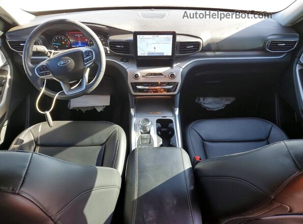 1FMSK8DH2RGA42011 2024 FORD EXPLORER Gray Vista del salpicadero