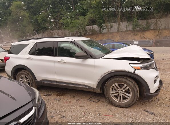 1FMSK8DH3LGA36905 2020 FORD EXPLORER White Vista interior trasera