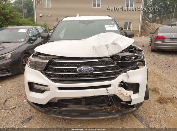 1FMSK8DH3LGA36905 2020 FORD EXPLORER White Vista del cuadro de instrumentos