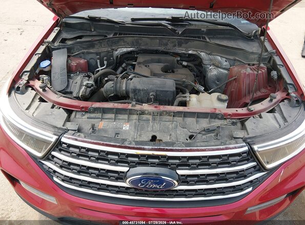 1FMSK8DH3LGA46821 2020 FORD EXPLORER Brown Вид ззаду