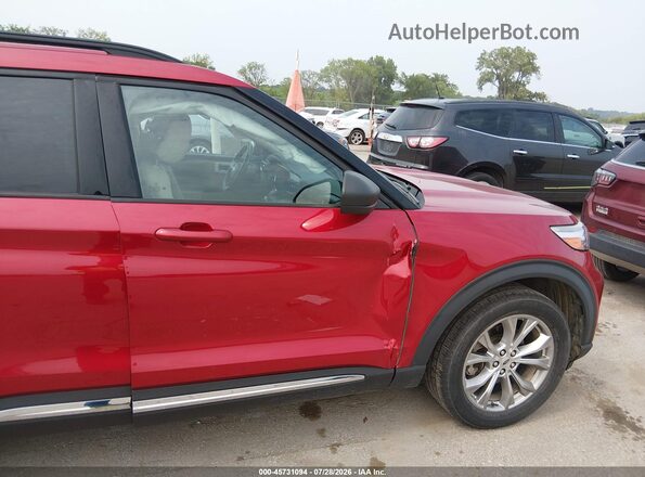 1FMSK8DH3LGA46821 2020 FORD EXPLORER Brown Вид спереду