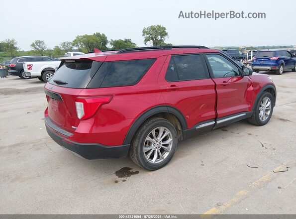 1FMSK8DH3LGA46821 2020 FORD EXPLORER Brown Задня права чверть