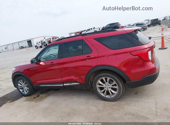 1FMSK8DH3LGA46821 2020 FORD EXPLORER Brown Панорамний вид салону 360°