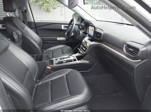 1FMSK8DH3MGA25923 2021 FORD EXPLORER White Widok wnętrza z przodu
