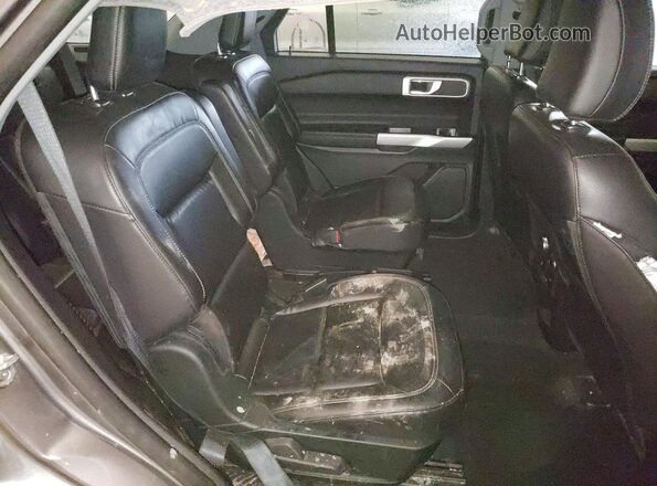 1FMSK8DH3MGA31074 2021 FORD EXPLORER Gray უკანა სალონის ხედი