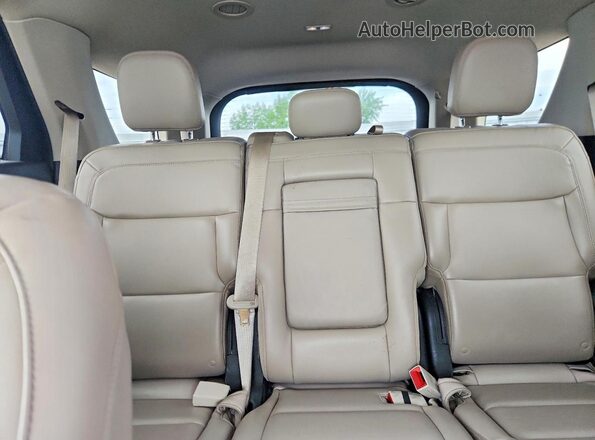 1FMSK8DH3PGB43488 2023 FORD EXPLORER White Вид задніх сидінь